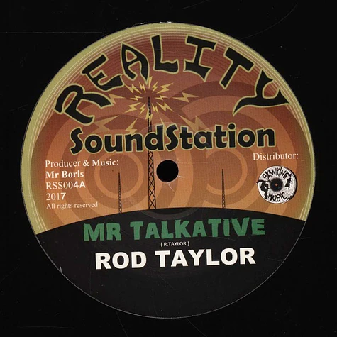 Rod Taylor / Mr Boris - Mr Talkative / Dub 1, Dub 2
