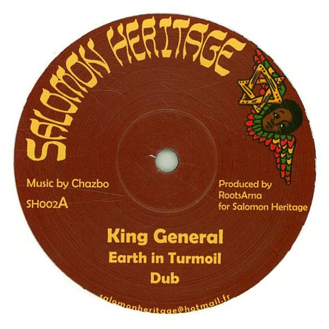 King General / Ras Tweed - Earth In Turmoil, Dub / Stick It Up, Dub