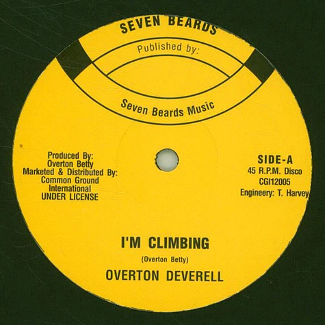 Overton Deverell - I'm Climbing / Goldmine