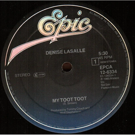 Denise LaSalle - My Toot Toot