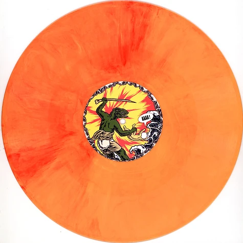 King Gizzard & The Lizard Wizard - Teenage Gizzard Yellow / Red Marbled Vinyl Edition