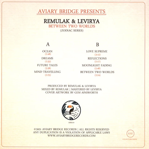 Remulak & Levirya - Between Two Worlds Red Vinyl Edition
