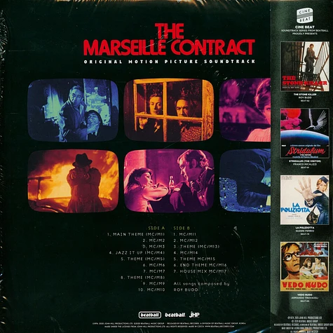Roy Budd - OST The Marseille Contract Black Vinyl Edition