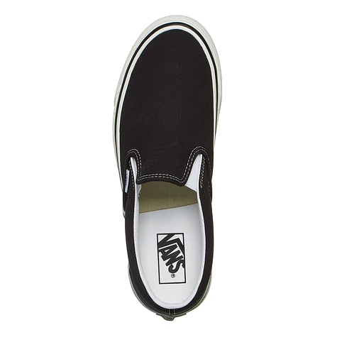 Vans noir hotsell slip on