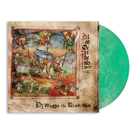 DJ Muggs The Black Goat - Dies Occidendum HHV Exclusive Green And White Galaxy Vinyl Edition