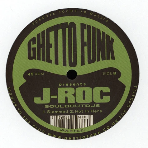 J-Roc (Sould Out Djs) - Ghetto Funk Presents J-Roc