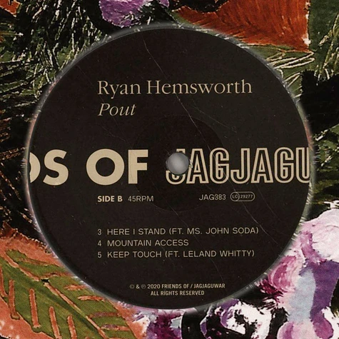 Ryan Hemsworth - Pout Ep Coke Bottle Clear Vinyl Edition