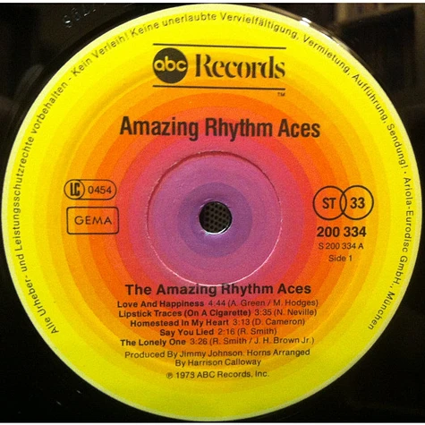 The Amazing Rhythm Aces - Amazing Rhythm Aces