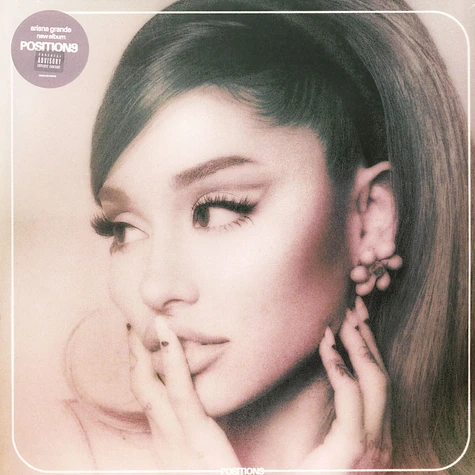 Ariana Grande - Positions Limited Coke Bottle Clear Vinyl Edition