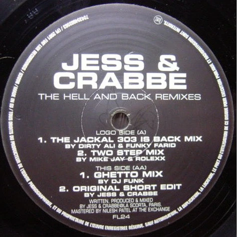 Jess & Crabbe - The Hell And Back Remixes