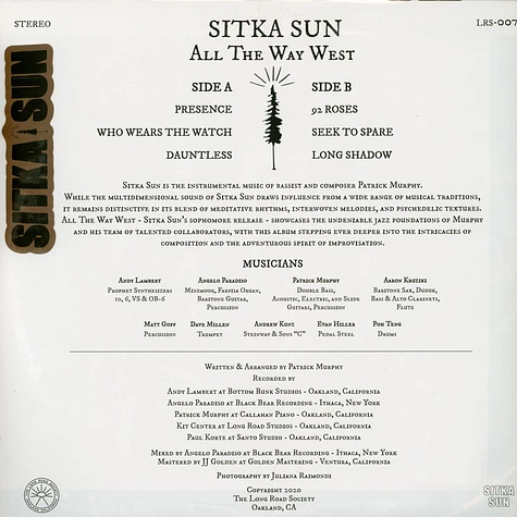 Sitka Sun - All The Way West