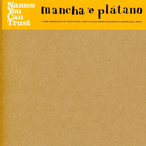 Mancha 'E Platano - No Me Da Pena - Vinyl 7