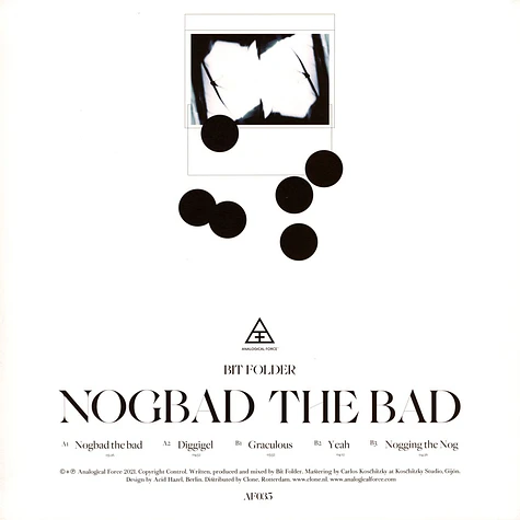 Bit Folder - Nogbad The Bad EP