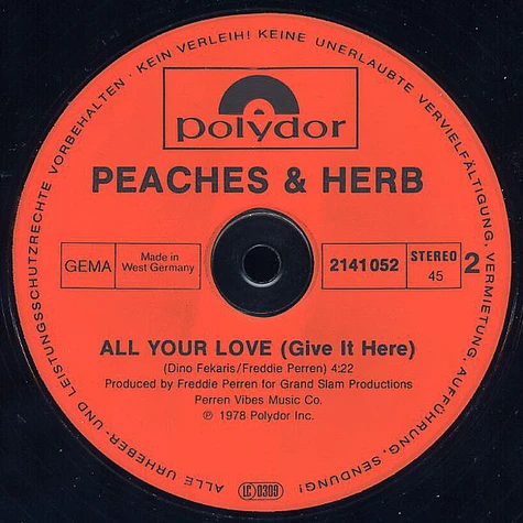 Peaches & Herb - Shake Your Groove Thing