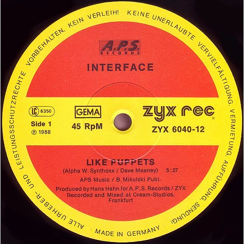 Interface - Like Puppets