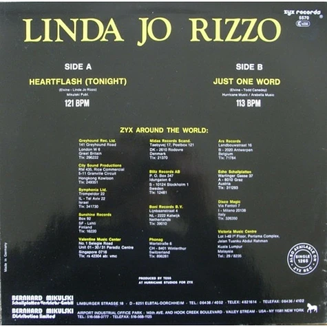 Linda Jo Rizzo - Heartflash (Tonight)