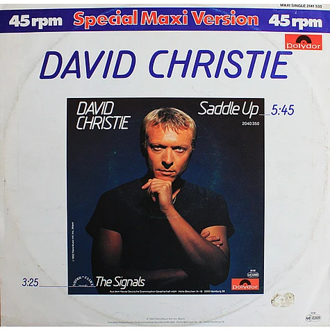David Christie - Saddle Up