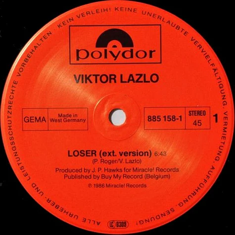 Viktor Lazlo - Loser