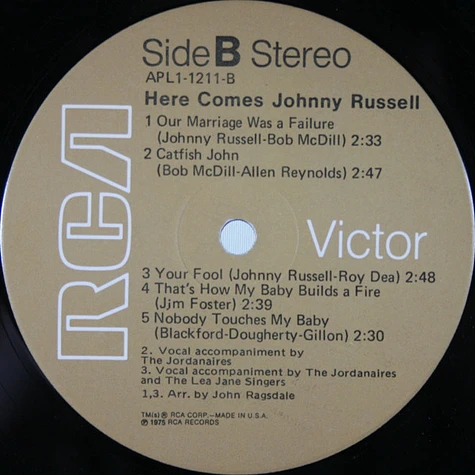 Johnny Russell - Here Comes Johnny Russell