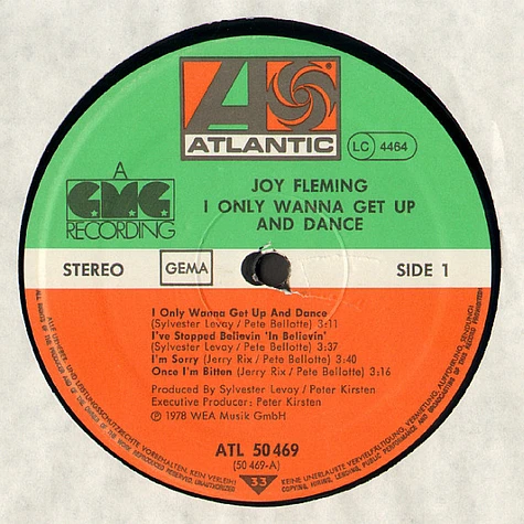 Joy Fleming - I Only Wanna Get Up And Dance