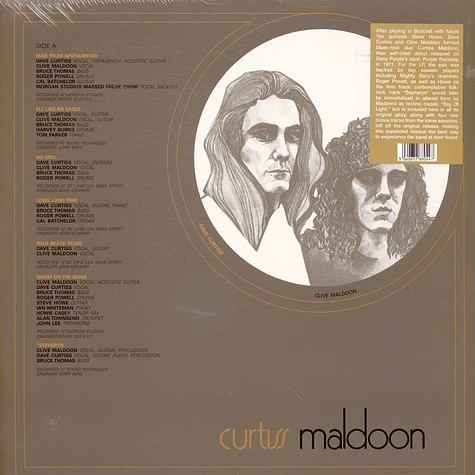 Curtiss Maldoon - Curtiss Maldoon 4 Bonus Tracks