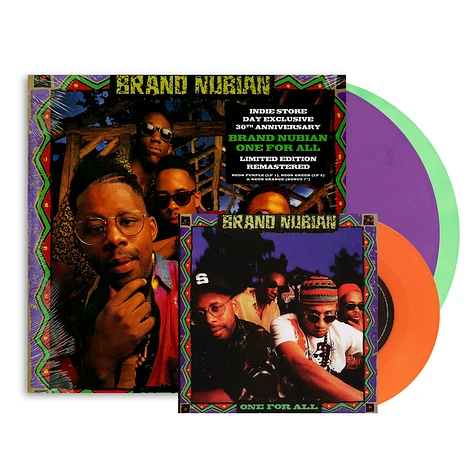 Brand Nubian - One For All 30th Anniversary Edition w/ Seamsplits