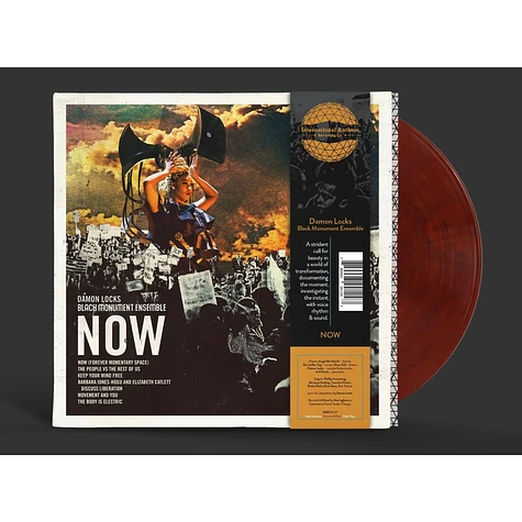 Damon Locks & Black Monument Ensemble - Now (Forever Momentary Space) Crimson & Black Vinyl Edition