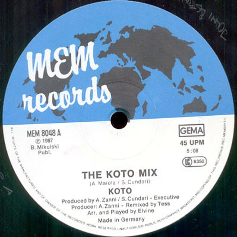 Koto - The Koto Mix / Jabdah (Megamix)