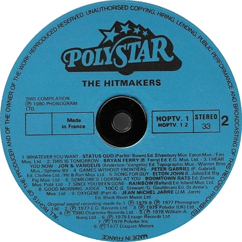 V.A. - The Hitmakers