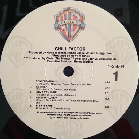 Chill Factor - Chill Factor