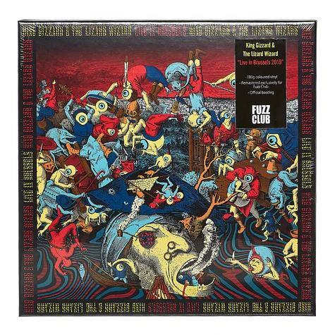 King Gizzard & The Lizard Wizard - Live In Brussels 2019 Colored Vinyl Edition