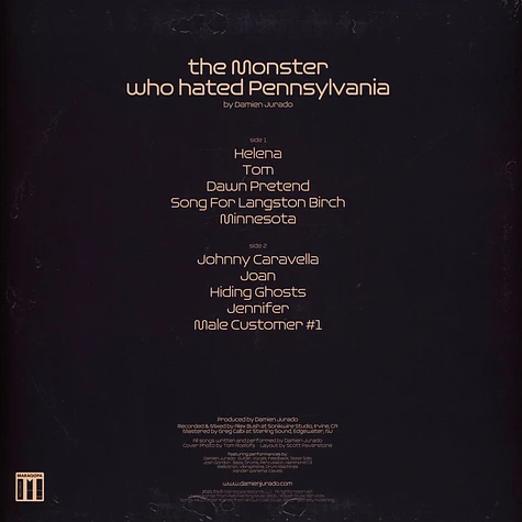 Damien Jurado - The Monster Who Hated Pennsylvania