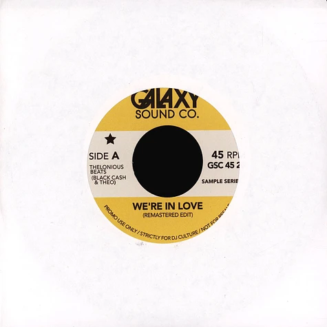 Thelonious Beats (Black Cash & Theo) - We're In Love / Valdez In The Country