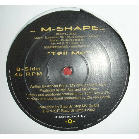 M-Shape - Tell Me