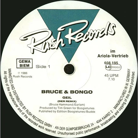 Bruce & Bongo - Geil (Der Remix)