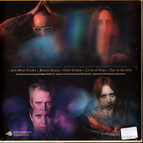Hippie Death Cult - Circle Of Days Splattered Orange Vinyl Edition