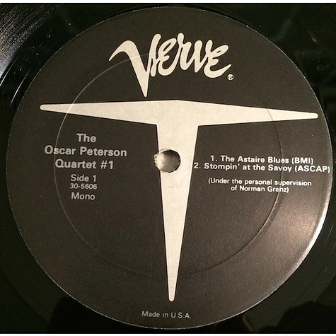 The Oscar Peterson Quartet - Oscar Peterson Quartet #1