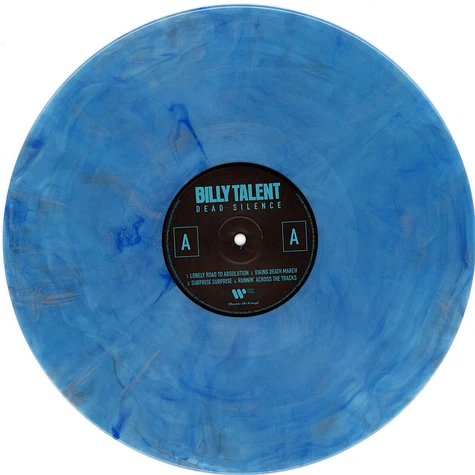 Billy Talent - Dead Silence Crystal Water Vinyl Edition W/ Artprint By Ken Taylor
