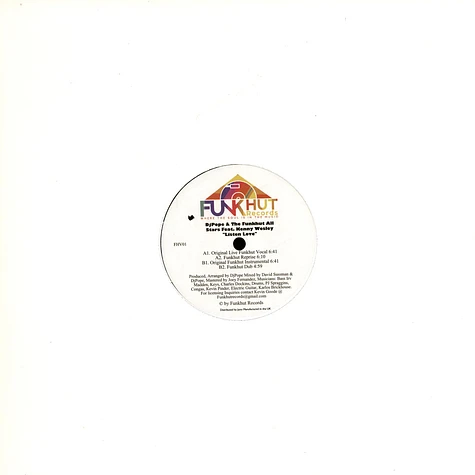 DJpope / The Funkhut All Stars Feat Kenny Wesley - Listen Love