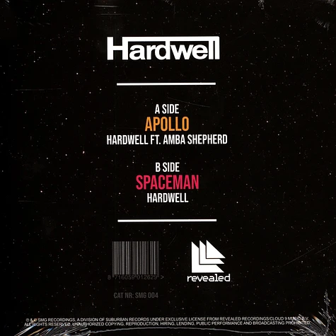 Hardwell - Apollo / Spaceman