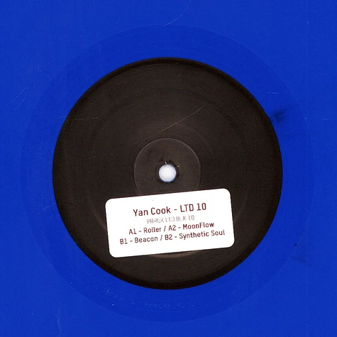 Yan Cook - Ltd 10 Blue Vinyl Edition