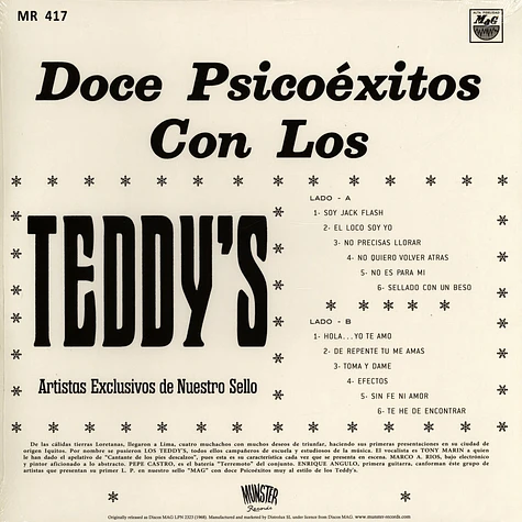Los Teddy's - Doce Psicoexitos