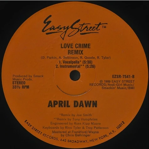 April Dawn - Love Crime (Remix)