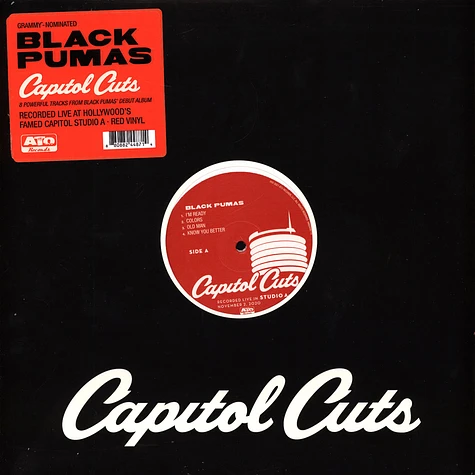 Black Pumas - Capitol Cuts - Live From Studio A Limited Red Vinyl Edition