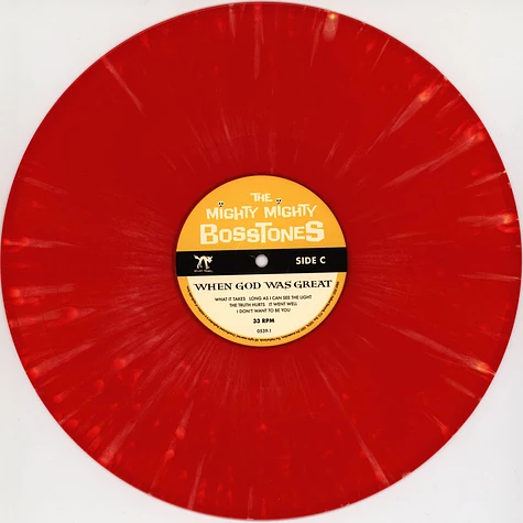 Mighty Mighty Bosstones - When God Was Great Red, White, Yellow Spatter Vinyl Edition