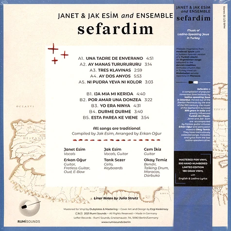 Janet & Jak Esim And Ensemble - Sefardim