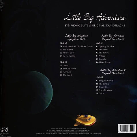 Philippe Vachey - OST Little Big Adventure Symphonic Suite & Original Soundtracks