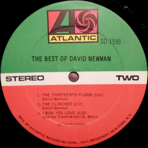 David "Fathead" Newman - The Best Of David Newman