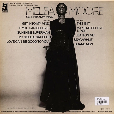 Melba Moore - Get Into My Mind