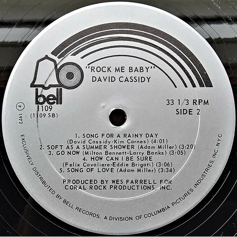 David Cassidy - Rock Me Baby